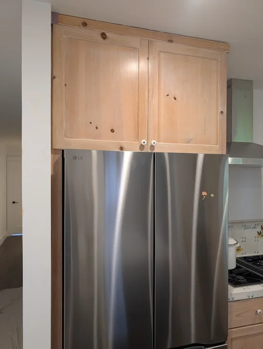 Drywall repair and patching work.