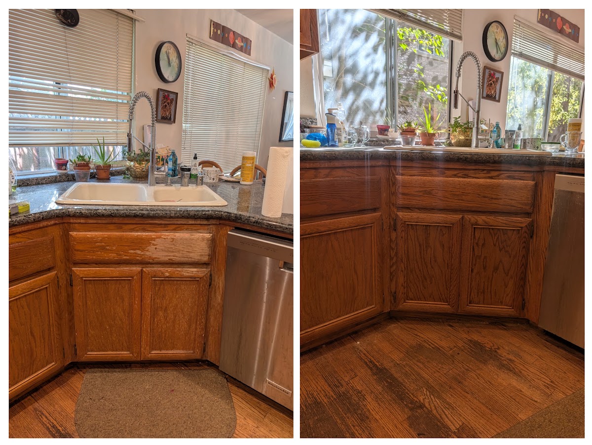 Kitchen Cabinet Refinishing in San Carlos