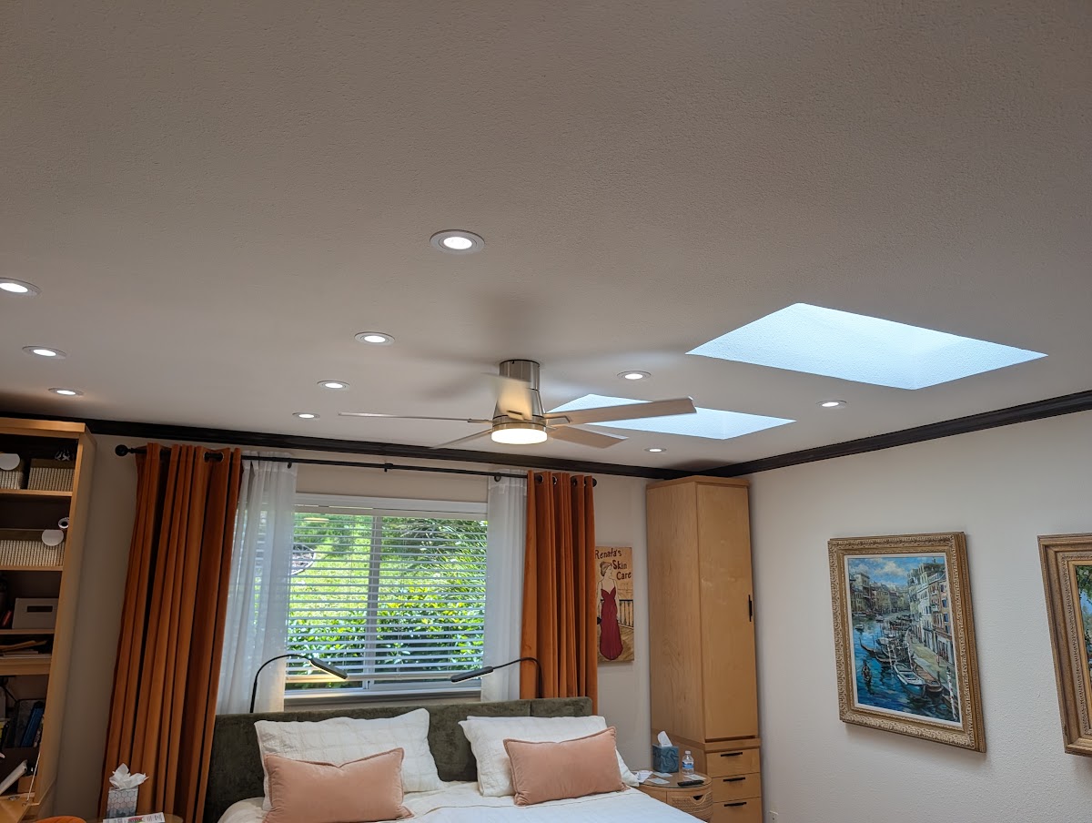 Ceiling Fan & Light Fixture Installation, a recent lighting & ceiling fans project by David's Dreams