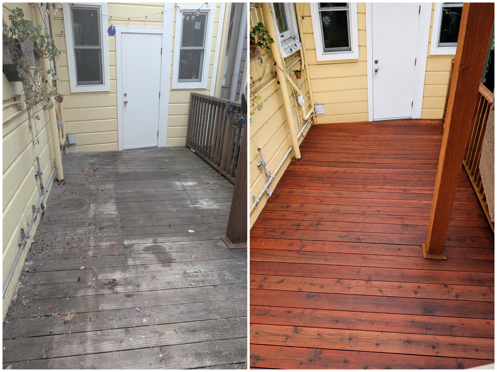 Deck refinishing in San Francisco